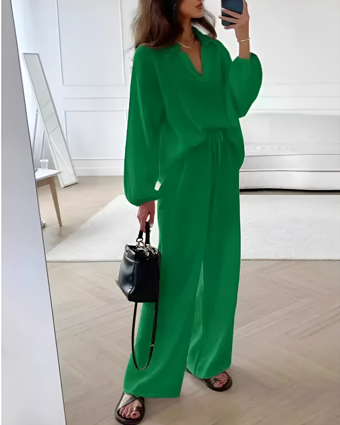 Conjunto Grace | 2 Peças - Linho Premium (Estilo Europeu)