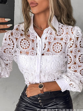 Camisa de Renda Emma