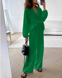 Conjunto Grace | 2 Peças - Linho Premium (Estilo Europeu)