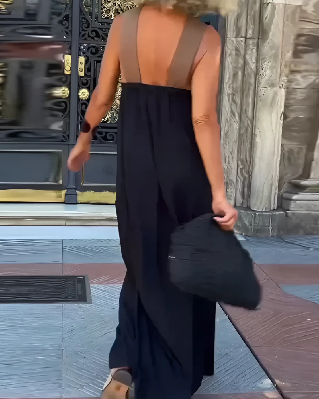 Vestido Diana | Sem Manga - Fresco e Soltinho (Estilo Italiano)