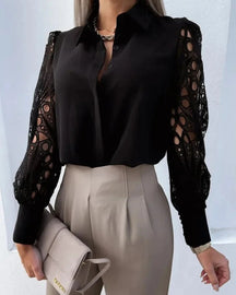Camisa de Renda Beatrice
