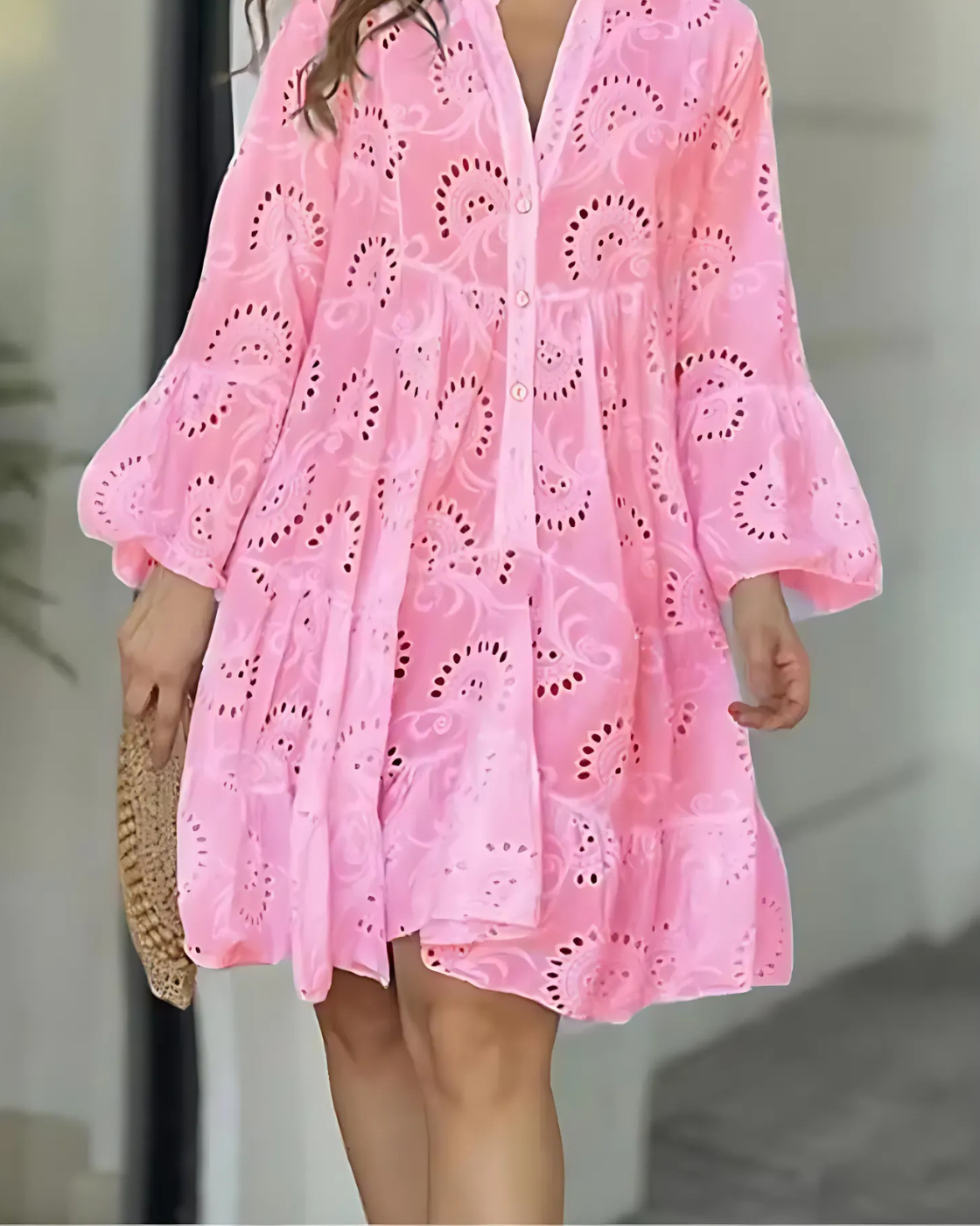 Vestido Bruna | Algodão Premium (Casual Europeu)